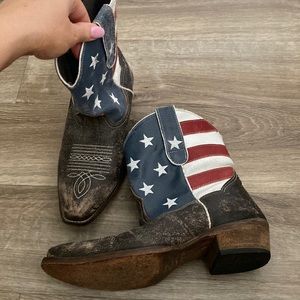 Short cowboy boots!